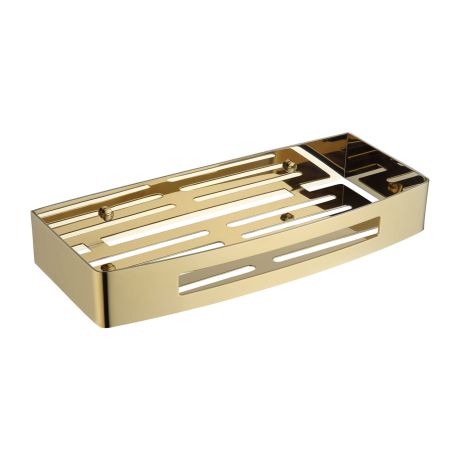 Przejdź do produktu UNI koszyk prysznicowy 30x13 cm Omnires UN10331GL złoty