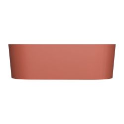 Wanna wolnostojąca 160x75 cm Omnires OVO M+ OVOWWTE terracotta