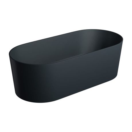 Przejdź do produktu Wanna wolnostojąca 160x75 cm Omnires OVO M+ OVOWWBLV czarny mat
