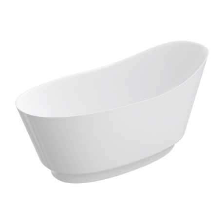 Przejdź do produktu Biała wanna wolnostojąca 158x72 cm Omnires NEO M+ NEO158SWWBP