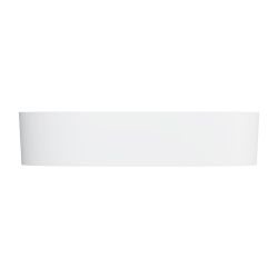 Umywalka nablatowa 55x36 cm Omnires OVO M+ OVOUNBM biały mat