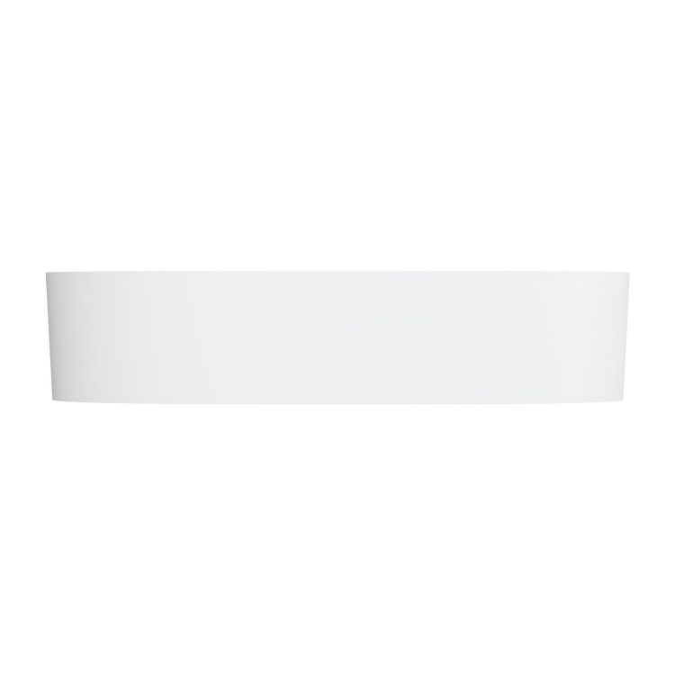 Umywalka nablatowa 55x36 cm Omnires OVO M+ OVOUNBM biały mat