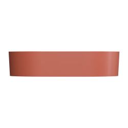 Umywalka nablatowa 55x36 cm Omnires OVO M+ OVOUNTE ceglasty