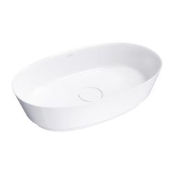 Umywalka nablatowa 60x36 cm Omnires NEO M+ NEOUNBP biały połysk