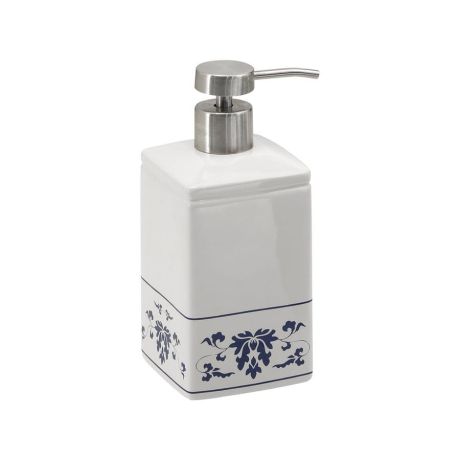 Przejdź do produktu CIXI dozownik mydła, porcelana, niebieski/biały