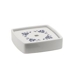 CIXI mydelniczka do postawienia, porcelana, niebieski/biały