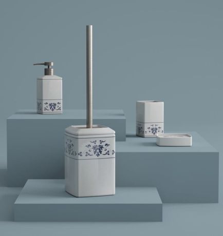 Przejdź do produktu CIXI mydelniczka, porcelana, niebieski/biały