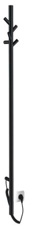 Przejdź do produktu PASADOR elektryczna suszarka na ręczniki, okrągła, 150x1500 mm, 30 W, czarny mat