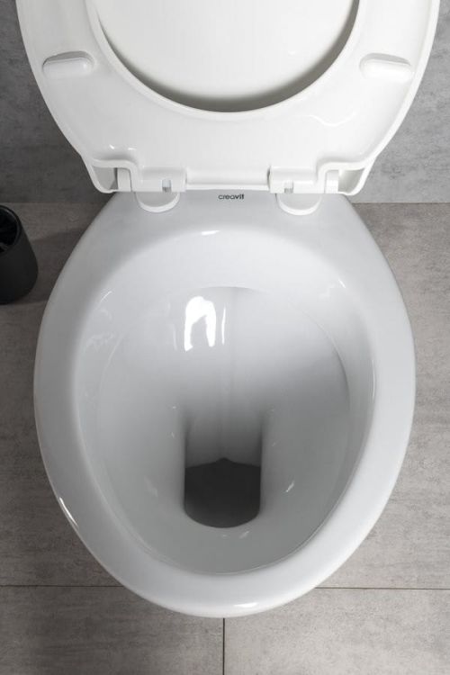 Kompakt WC, przycisk 4,5/6l, odpływ pionowy, biały