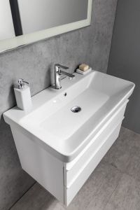 Zestaw łazienkowy SITIA 80, biały mat