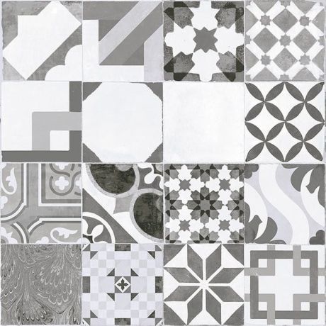 Przejdź do produktu HIDRAULICO płytki podłogowe Mosaico Gris 45x45 (1,62m2)
