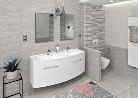 Przejdź do produktu JULIE 150 zestaw łazienkowy, biała