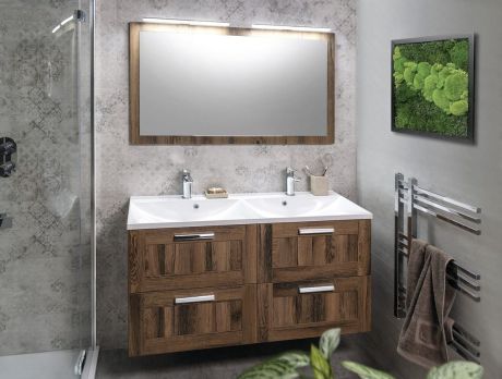 Przejdź do produktu Szafka umywalkowa AMIA 120, dąb collingwood