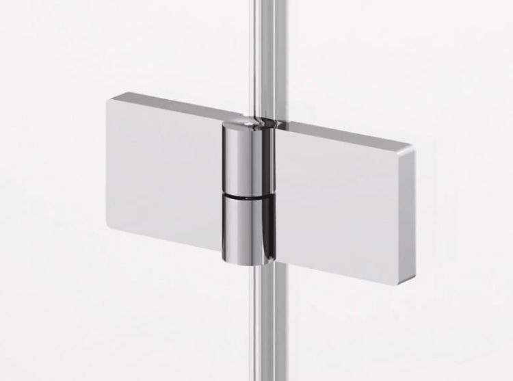 Zawias z systemem unoszenia drzwi srebrny