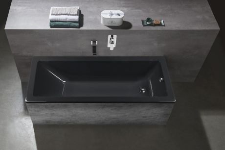 Przejdź do produktu NOEMI wanna prostokątna 170x70x39cm, szary