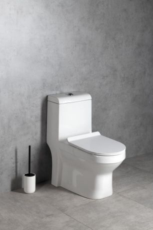 Przejdź do produktu HUBERT kompakt WC, odpływ pionowy/poziomy, biały