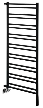 Przejdź do produktu METRO SPACE grzejnik, ścianka przedziałowa, 550x1430 mm, czarny mat