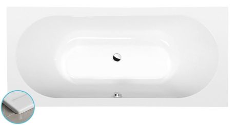 Przejdź do produktu VIVA B SLIM wanna prostokątna 175x80x47cm, biała
