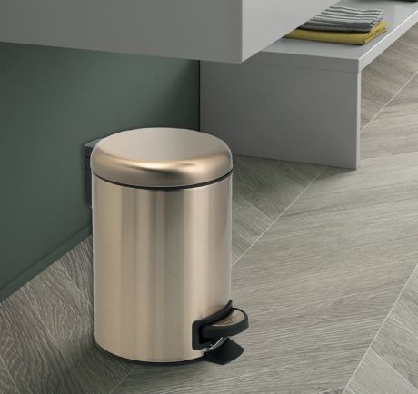 Przejdź do produktu POTTY kosz na śmieci 5l, Soft Close , złoty mat