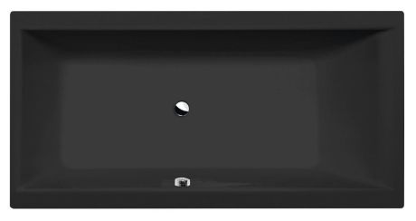 Przejdź do produktu CLEO wanna prostokątna 180x90x48cm, czarny mat