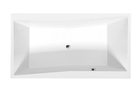 Przejdź do produktu QUEST wanna prostokątna 180x100x49cm, biała mat