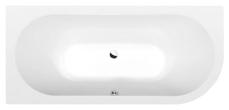 Przejdź do produktu VIVA L wanna asymetryczna 175x80x47cm, biała mat