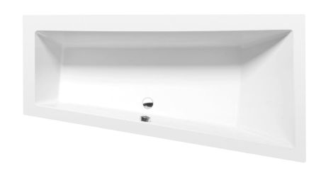 Przejdź do produktu ANDRA R wanna asymetryczna 170x90x45cm, biała mat