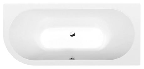 Przejdź do produktu VIVA R wanna asymetryczna 175x80x47cm, biała mat