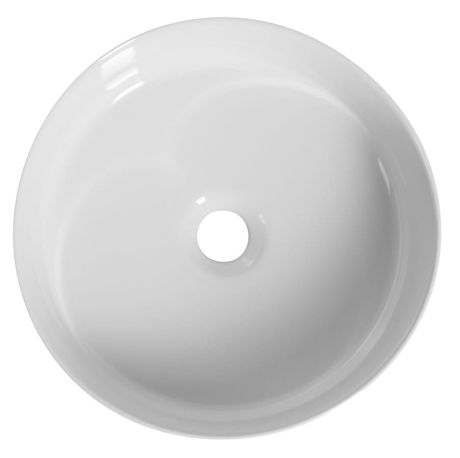Przejdź do produktu ION umywalka ceramiczna nablatowa, Ø 36cm, biały