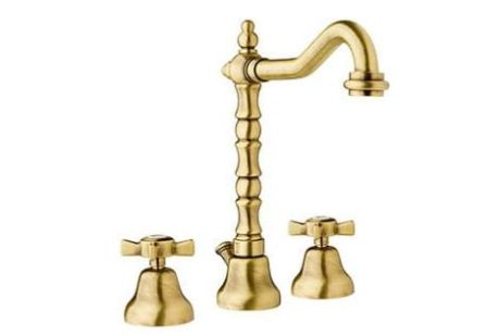 Przejdź do produktu Bateria umywalkowa Retro 3-otworowa wysoka Giulini Parigi 7312 bronzo