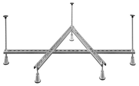 Przejdź do produktu Stelaż do brodzika VISLA 80x80cm