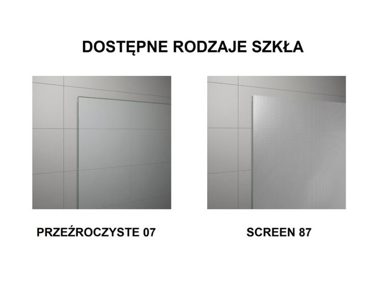 Dostępne rodzaje szkła SOR
