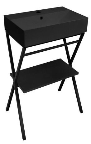 Przejdź do produktu FERRO konsola z umywalką 600x880x420mm