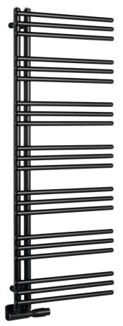 Przejdź do produktu POSEIDON grzejnik łazienkowy 550x1340mm, czarny mat