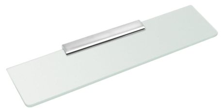 Przejdź do produktu Półka szklana 500mm, chrom/szkło mleczne