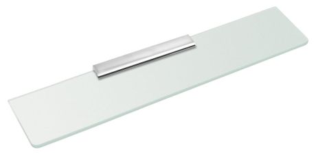 Przejdź do produktu Półka szklana 700mm, chrom/szkło mleczne