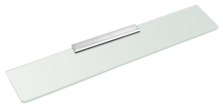Przejdź do produktu Półka szklana 800mm, chrom/szkło mleczne