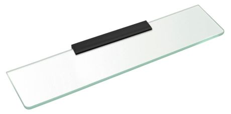 Przejdź do produktu Półka szklana 600mm, czarna/szkło czyste