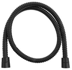 POWERFLEX wąż prysznicowy, 120cm, czarny mat