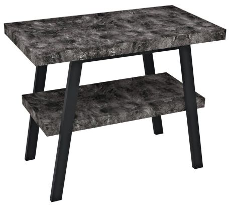 Przejdź do produktu TWIGA konsola pod umywalkę 100x72x50 cm, czarny mat/kamień łupany