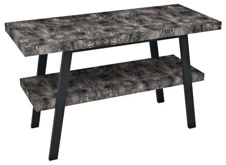 Przejdź do produktu TWIGA konsola pod umywalkę 130x72x50 cm, czarny mat/kamień łupany