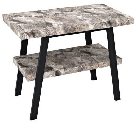 Przejdź do produktu TWIGA konsola pod umywalkę 100x72x50 cm, czarny mat/kamień szary