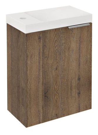 Przejdź do produktu LATUS X szafka umywalkowa 39,4x50x22cm, dąb Sherwood