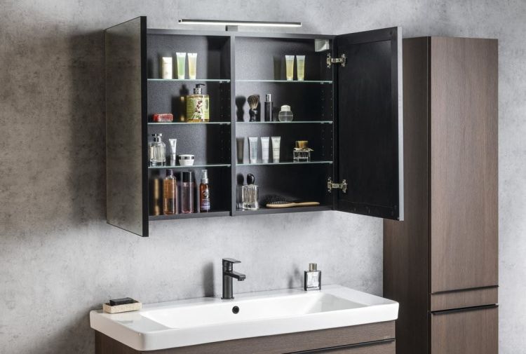 Zestaw łazienkowy SITIA 105, sosna rustykalna