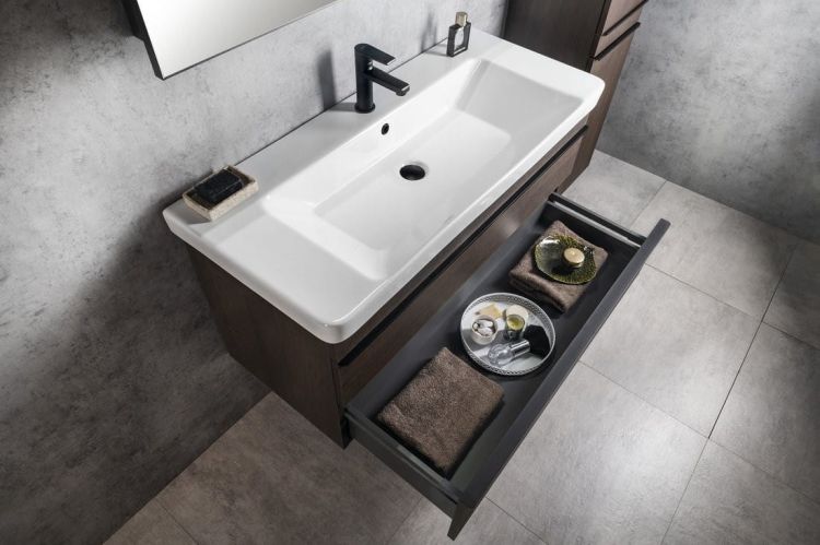 Zestaw łazienkowy SITIA 105, sosna rustykalna