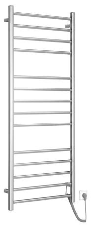 Przejdź do produktu ESKINADO elektryczna suszarka na ręczniki, kwadratova, 600x1500 mm, 130 W, stal nierdzewna polerowana