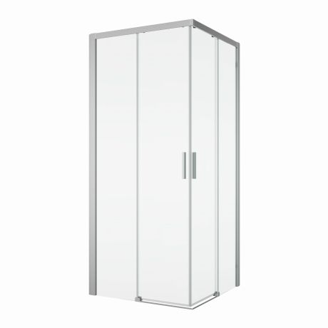 Przejdź do produktu Kabina prysznicowa 90x90 cm z wejściem z narożnika i rozsuwanymi drzwiami SanSwiss Top Line S TLSAC0905007 srebrny połysk