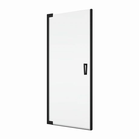 Przejdź do produktu Czarne drzwi prysznicowe wahadłowe 80x200 cm Sanswiss Cadura Black Line CA1C0800607+V2.CA.06 czarny mat 