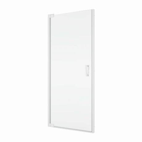 Przejdź do produktu Białe drzwi prysznicowe wahadłowe 100x200 cm Sanswiss Cadura White Line CA1C1000907+V2.CA.09