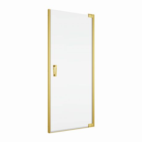 Przejdź do produktu Złote drzwi prysznicowe wahadłowe 75x200 cm Sanswiss Cadura Gold Line CA1C0751207+V2.CA.12